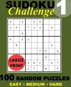 Suduko Challenge #1: 100 Random Suduko Puzzles
