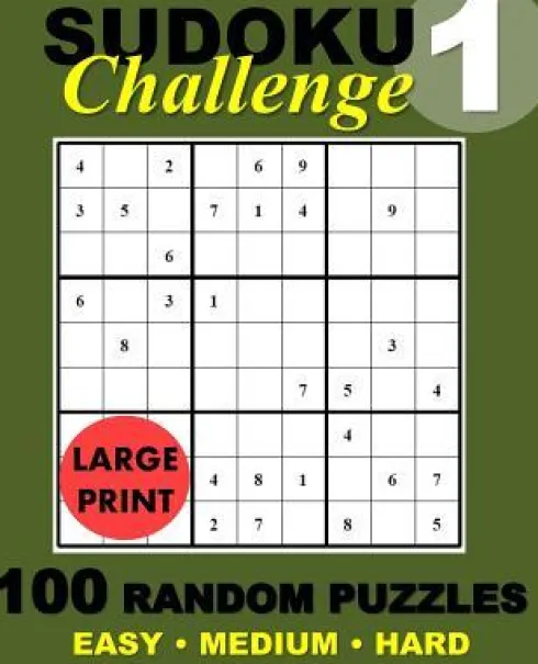 Suduko Challenge #1: 100 Random Suduko Puzzles