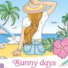 Sunny days - Kleuren voor volwassenen