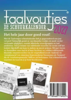 Taalvoutjes - de scheurkalender 2027