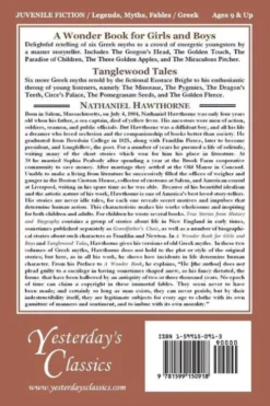 Tanglewood Tales, Illustrated Edition (Yesterday's Classics)