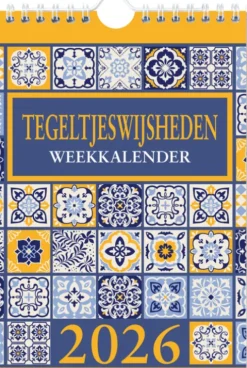 Tegeltjeswijsheden weekkalender 2026
