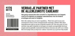 Tegoedbonnen voor koppels