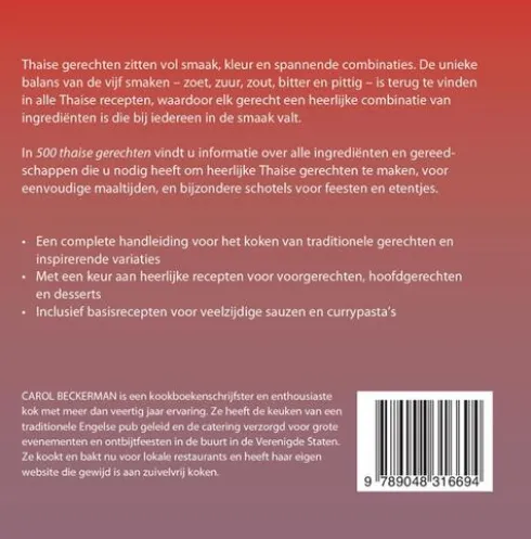 500 Thaise Gerechten