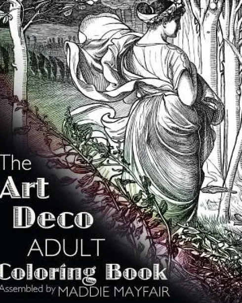 The Art Deco Adult Coloring Book