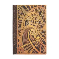 The Chanin Spiral (New York Deco) Mini Lined Hardcover Journal
