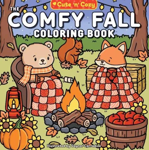 The Comfy Fall Coloring Book