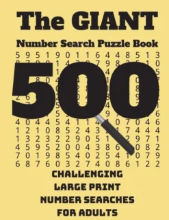 The Giant Number Search Puzzle Book
