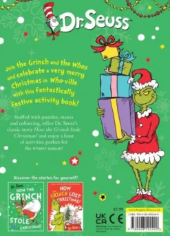The Grinch Christmas Activity Book