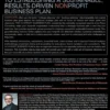 The Nonprofit Business Plan