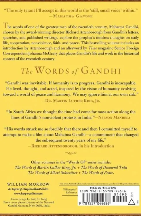 The Words of Gandhi