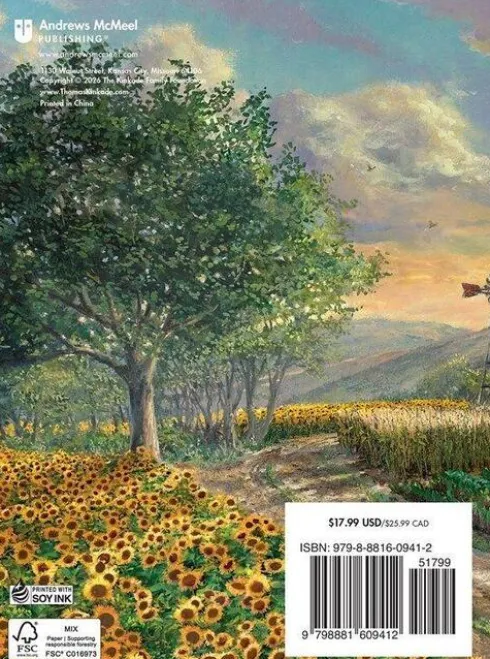Thomas Kinkade Studios® 2027 Monthly/Weekly Engagement Calendar with Scripture