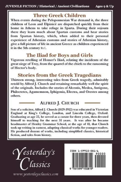 Three Greek Children (Yesterday's Classics)