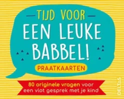 Tijd voor een leuke babbel! Praatkaarten