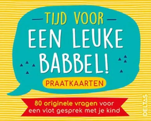 Tijd voor een leuke babbel! Praatkaarten