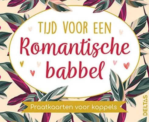 Tijd voor een romantische babbel Praatkaarten voor koppels