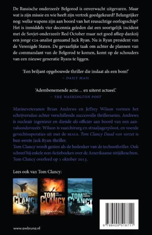 Tom Clancy Daad van verzet