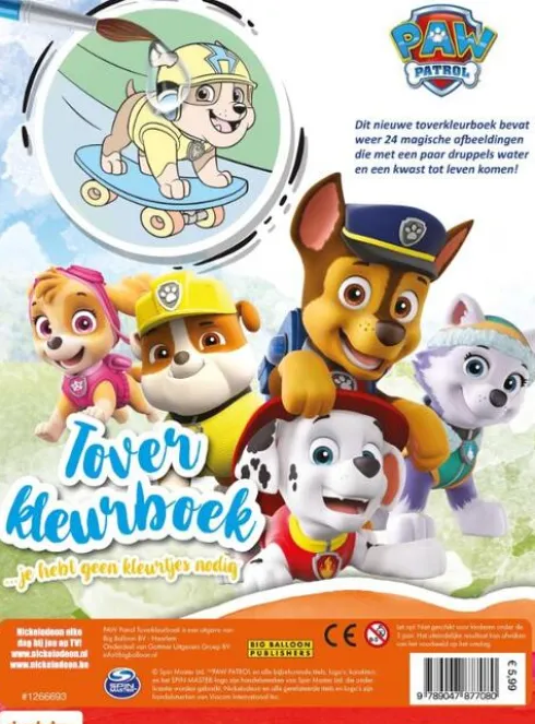 Toverkleurboek van PAW Patrol