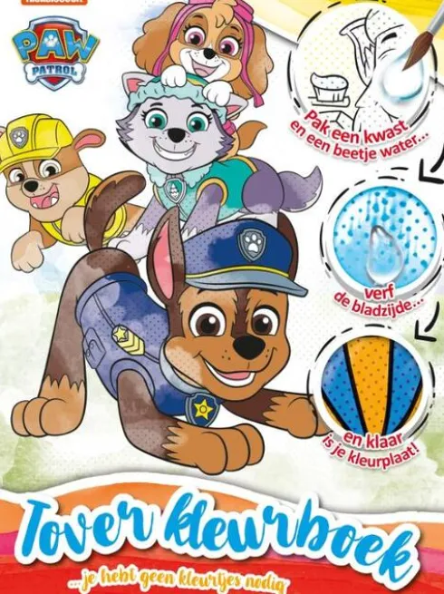 Toverkleurboek van PAW Patrol