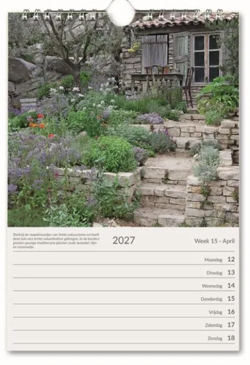 Tuinen, Modeste Herwig weekkalender 2027