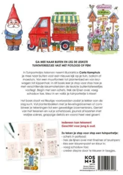 Tuinportretjes tekenen