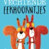 Twee vechtende eekhoorntjes