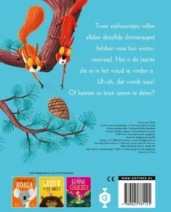 Twee vechtende eekhoorntjes