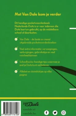 Van Dale Pocketwoordenboek Nederlands-Duits
