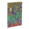 Van Gogh’s Irises Mini Lined Hardback Journal (Elastic Band Closure)