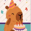 Verjaardagskalender - Capybara