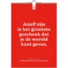 Verjaardagskalender 365 Dagen Succesvol A4