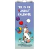 Verjaardagskalender Lannoo Ritstier 130X325 Blauw