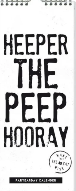 Verjaardagskalender MTTCW - Heeper the Peep