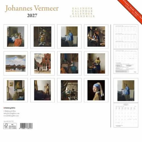 Vermeer maandkalender 2027