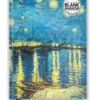 Vincent van Gogh: Starry Night over the Rhone (Foiled Blank Journal)