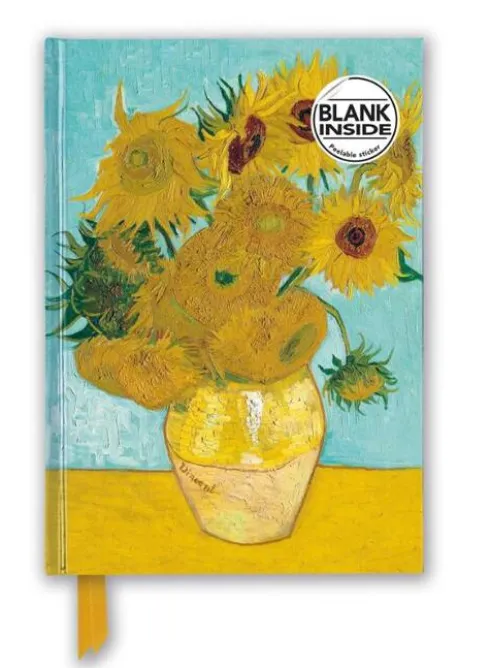 Vincent van Gogh: Sunflowers (Foiled Blank Journal)