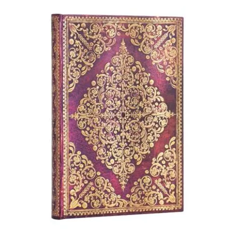Viola (Diamond Rosette) Midi Unlined Hardcover Journal