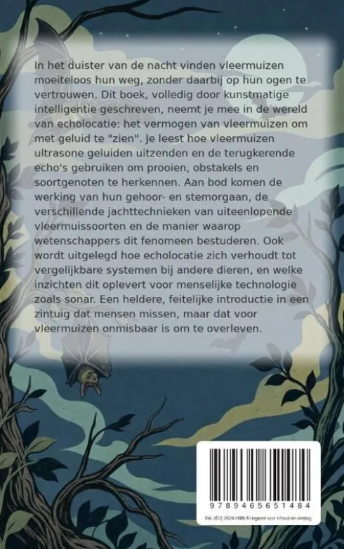 Vleermuizen jagen met hun oren