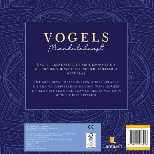 Vogels - mandalakunst