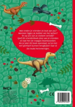 Vriendenboek Dinosaurussen