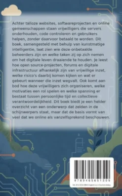 Vrijwilligers die het internet dragen