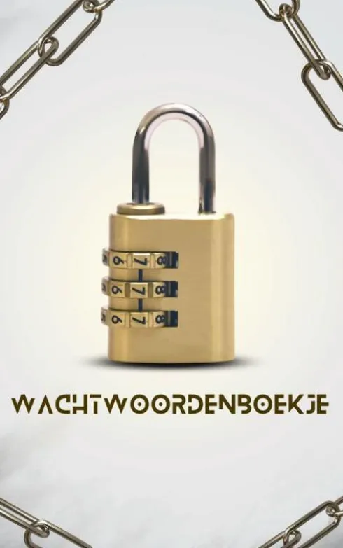 Wachtwoordenboekje Notitieboek met Alfabet