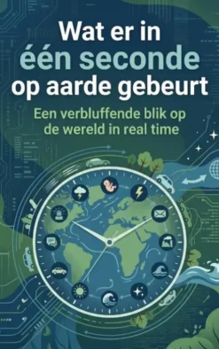 Wat er in één seconde op aarde gebeurt