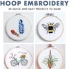 Weekend Makes: Hoop Embroidery