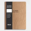 Weekplanner 2026-2027 ±A4 Donkergroen Washed Kraft