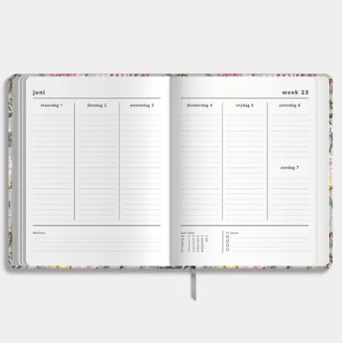 Weekplanner 2026-2027 ±A4 Romantisch