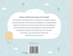 Welkom baby! Voorspellingsboek