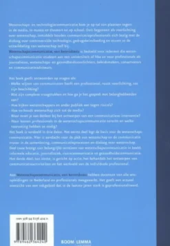 Wetenschapscommunicatie, een kennisbasis