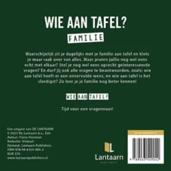 Wie aan tafel? Familie