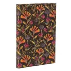 Wild Flowers (Playful Creations) Midi Hardback Address Book (Elastic Band Closure)